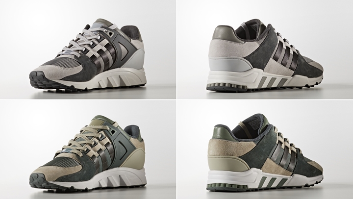 アディダス オリジナルス エキップメント サポート RF “ソリッド グレー/トレース グリーン” (adidas Originals EQT SUPPORT RF “Solid Grey/Trace Green”) [BB1317,8]