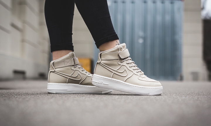 2/13発売！ナイキ ウィメンズ エア フォース 1 アップステップ ハイ SL "オートミール パック" (NIKE WMNS AIR FORCE 1 UPSTEP HIGH SI "Oatmeal Pack") [881096-112]