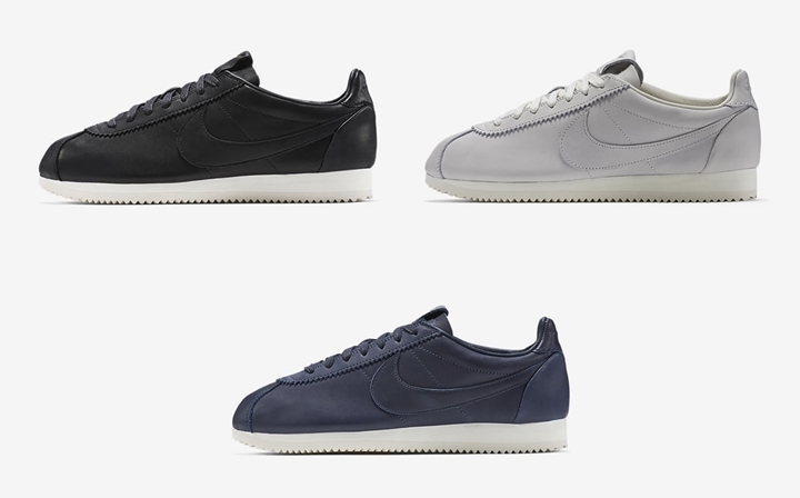 2/18発売！ナイキ クラシック コルテッツ プレミアム 3カラー (NIKE CLASSIC CORTEZ PREMIUM) [898088-001,100,400]