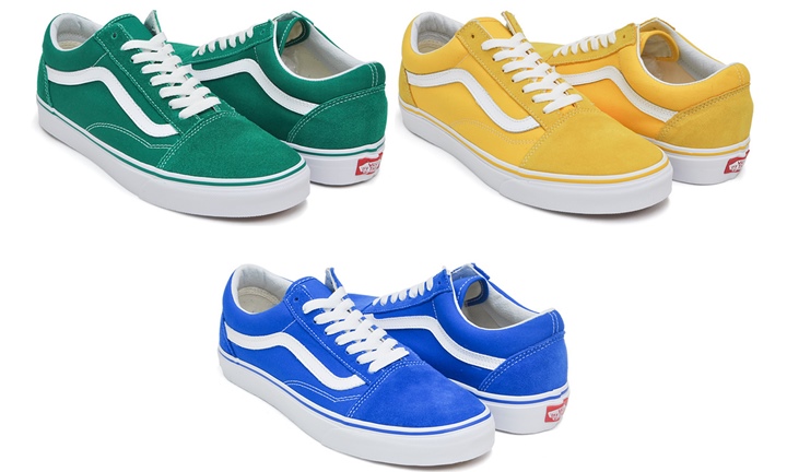 2017 SPRING！VANS OLD SKOOL SUEDE CANVAS 3カラー (バンズ オールド スクール スエード キャンバス)