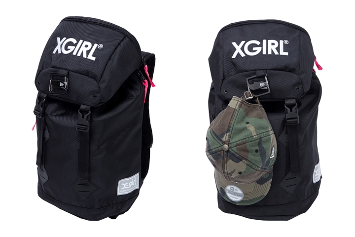 【calif 10周年 WEB限定】小さくなったX-girl × NEW ERA コラボリュックサックが2/17発売！(エックスガール ニュー