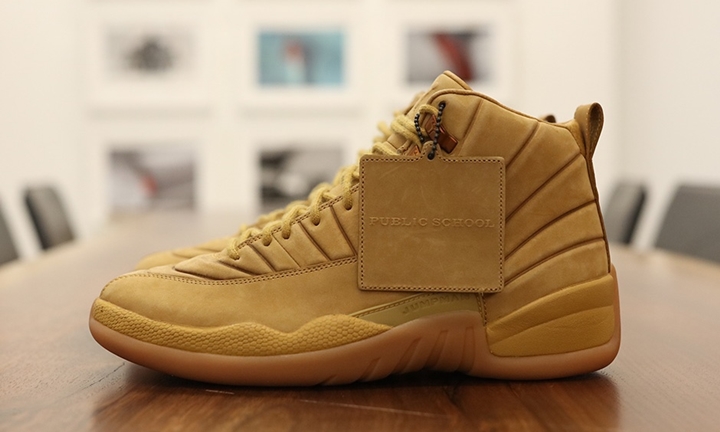 2017年 夏発売予定！パブリックスクール × ナイキ エア ジョーダン 12 レトロ "ウィート" (PSNY NIKE AIR JORDAN XII "Wheat")