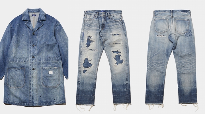 DENIM BY VANQUISH & FRAGMENTから「DENIM COAT」「FIVE YEARS WASH TAPERED DENIM PANTS」が発売！ (デニム バイ バンキッシュ フラグメント)