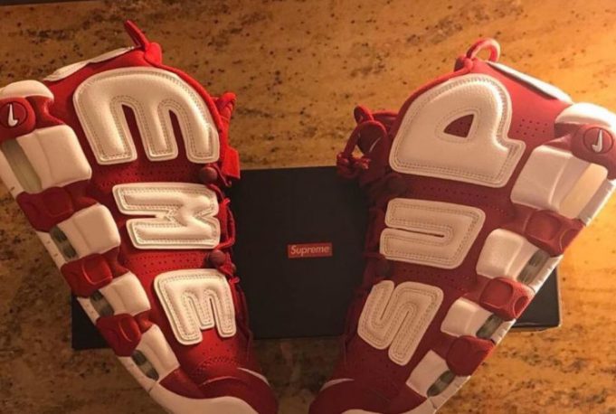 【リーク/サンプル？】SUPREME × NIKE AIR MORE UPTEMPO “SUPTEMPO” Red (シュプリーム ナイキ エア モア アップテンポ “シュプテンポ” レッド)