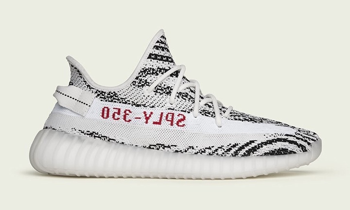 【国内 6/1 リストック】アディダス オリジナルス イージー 350 ブースト V2 “ゼブラ” (adidas Originals YEEZY 350 BOOST V2 “Zebra”) [CP9654]