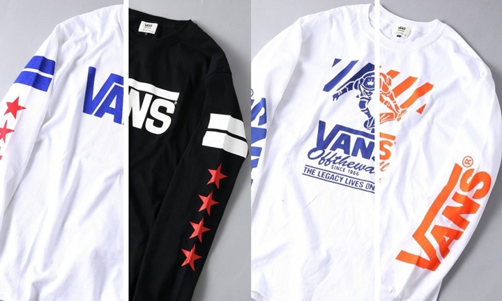 3月下旬発売！JOURNAL STANDARD × VANS 別注！カスタムズ L/S TEE & チェッカーアロー L/S TEE (ジャーナルスタンダード バンズ)