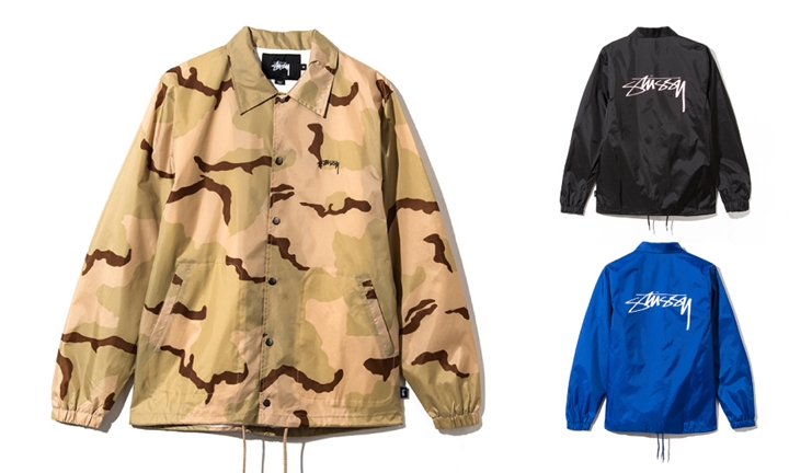 stussy Spring Coach Jacket コーチジャケット