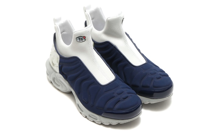 2/21発売！ナイキ ウィメンズ エア マックス プラス スリップ SP “ブラック/メタリック シルバー” (NIKE WMNS AIR MAX PLUS SLIP SP “Navy/Metallic Silver”) [940382-400]