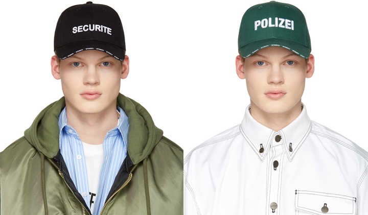 VETEMENTS "Polizei" "Securite" キャップが発売中！ (ヴェトモン)