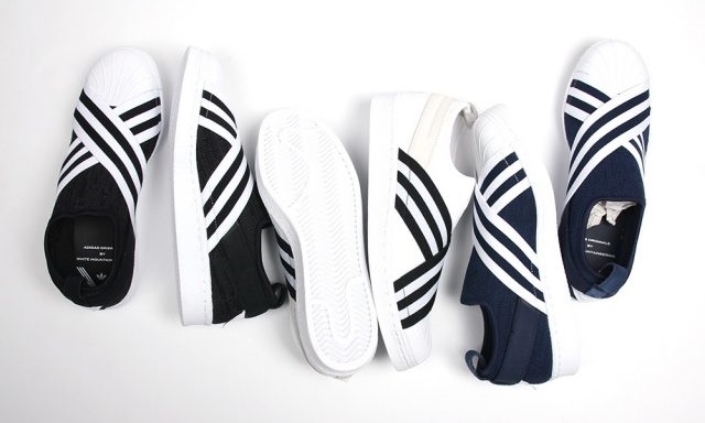 2/24発売！adidas Originals by White Mountaineering 2017 S/S SUPERSTAR SLIP-ON PRIMEKNIT {PK} (アディダス オリジナルス バイ ホワイトマウンテニアリング 2017年 春夏 スリッポン プライムニット) [BY2879,80,81]