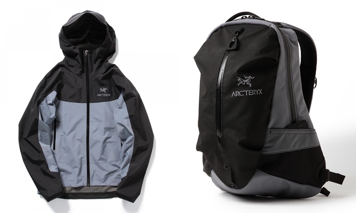 ARC’TERYX × BEAMS 別注のモノトーンコラボ ジャケット/バックパックが3月下旬発売！ (ビームス アークテリクス)