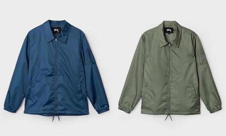 STUSSYからフライトジャケット特有のエッセンスをコーチジャケットに落とし込んだ「Flight Satin Coaches Jacket」が発売！ (ステューシー)