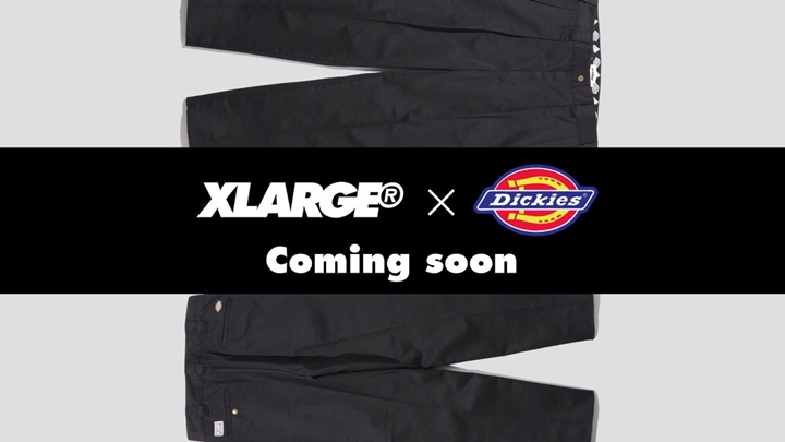 X-largeとDickiesのコラボ パンツが近日発売 (エクストララージ ディッキーズ)