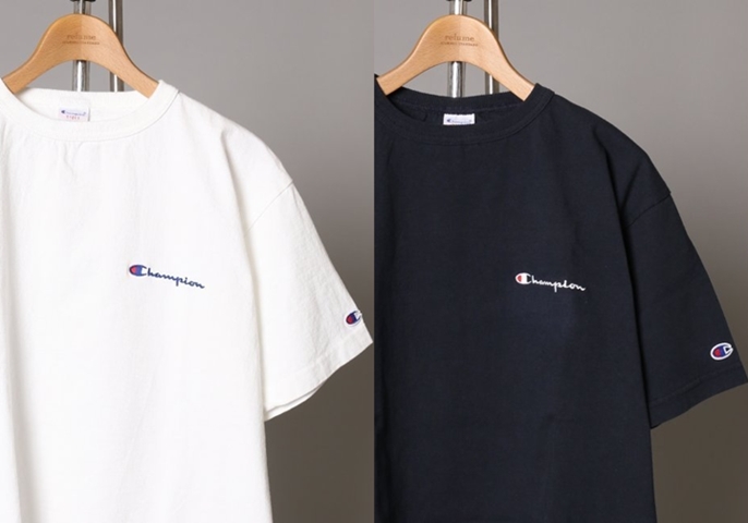 JOURNAL STANDARD relume × Champion 別注 クルーネックTEEが4月下旬発売！ (ジャーナルスタンダード レリューム チャンピオン)