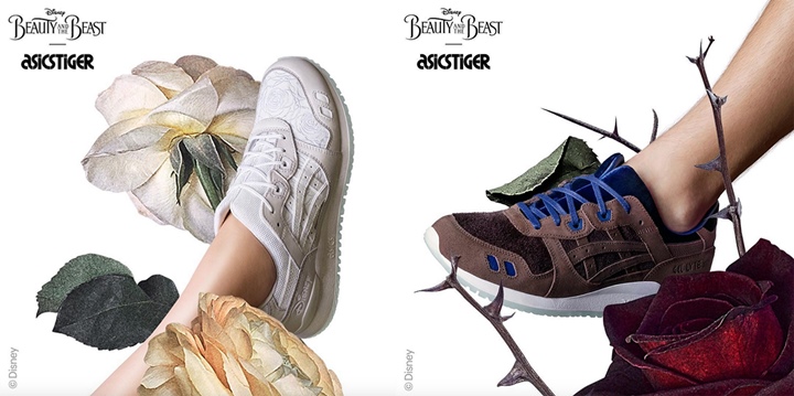 "美女と野獣"がモチーフ！ディズニー × アシックス タイガー ゲルライト 3 (Disney × ASICS TIGER GEL-LITE III "Beauty and the Beast")