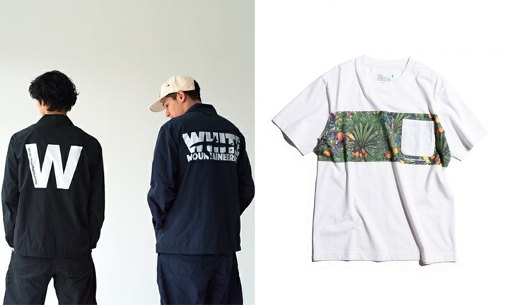 White Mountaineering × green label relaxing 別注！コーチジャケット/TEEが4月上旬～発売！ (ホワイト マウンテニアリング グリーンレーベル リラクシング)