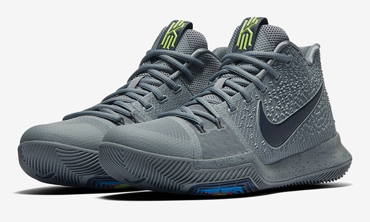 【オフィシャルイメージ】3/18発売！ナイキ カイリ－ 3 “クール グレー” (NIKE KYRIE 3 “Cool Grey”) [852396-001]