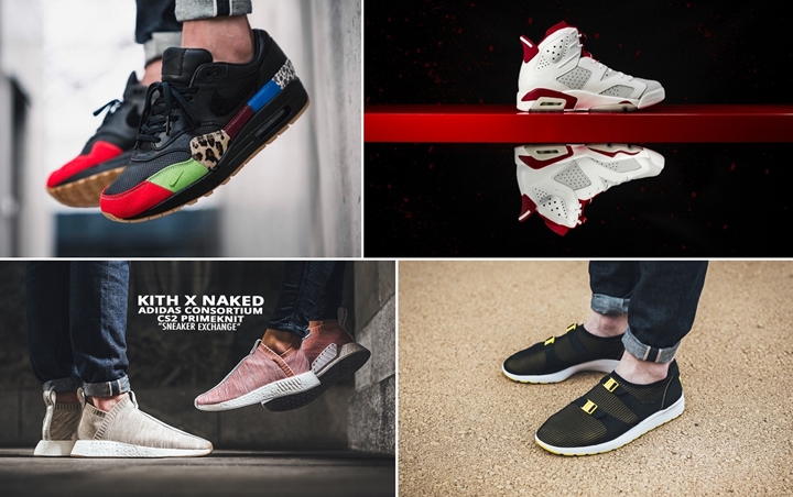 【まとめ】3/11発売の厳選スニーカー！(NIKE AIR MAX 1 “MASTER”)(AIR JORDAN 6 RETRO ALTERNATE ’91)(adidas Consortium Tour SNEAKER EXCHANGE NAKED/KITH)(AIR SOCK RACER OG “Black”)他