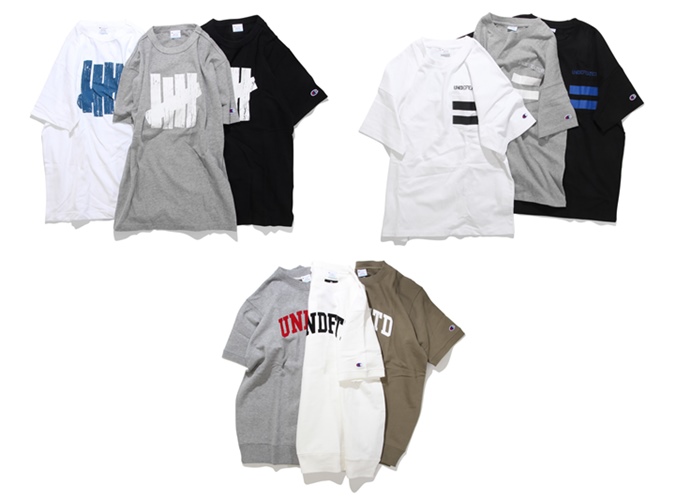 3/11発売！UNDEFEATED × Champion 2017 SPRING TEE 3型 (アンディフィーテッド チャンピオン 2017年 スプリング コレクション)