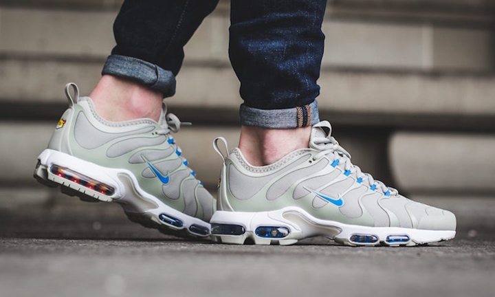 NIKE AIR MAX PLUS TUNED ULTRA “Grey/Photo Blue” (ナイキ エア マックス プラス チューンド ウルトラ “グレー/フォトブルー”) [898015-100]