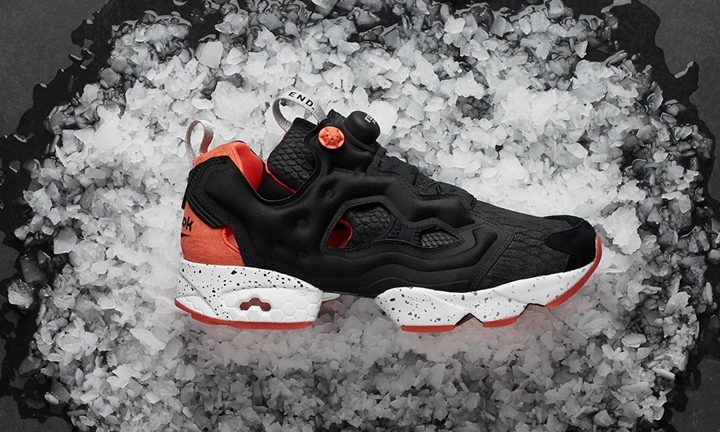 3/18発売！END. × REEBOK INSTA PUMP FURY OG "BLACK SALMON" (エンド リーボック インスタ ポンプ フューリー OG "ブラック サーモン") [BD3347]