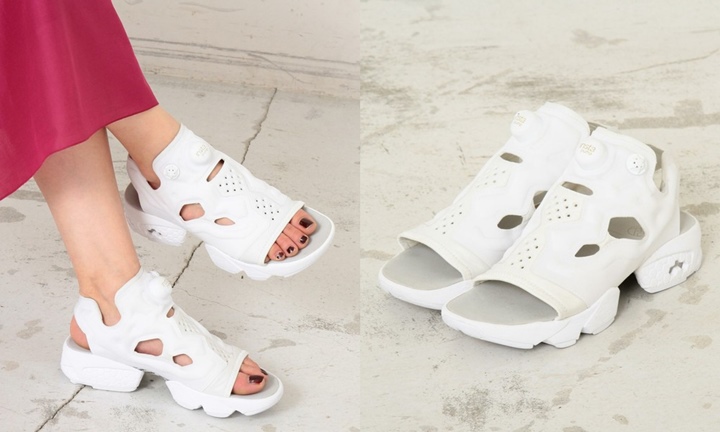 4月下旬発売！BEAUTY&YOUTH × REEBOK WMNS INSTAPUMP FURY SANDAL “White” (ビューティアンドユース リーボック ウィメンズ インスタ ポンプ フューリー サンダル “ホワイト”)