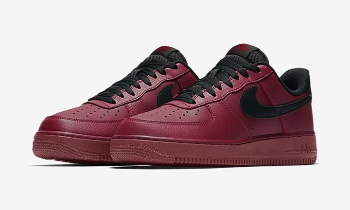 2017年 夏モデル！ナイキ エア フォース 1 ロー 07 エレベート “チーム レッド/ブラック” (NIKE AIR FORCE 1 LOW 07 LV8 “Team Red/Black” 2017 SUMMER) [315122-614]