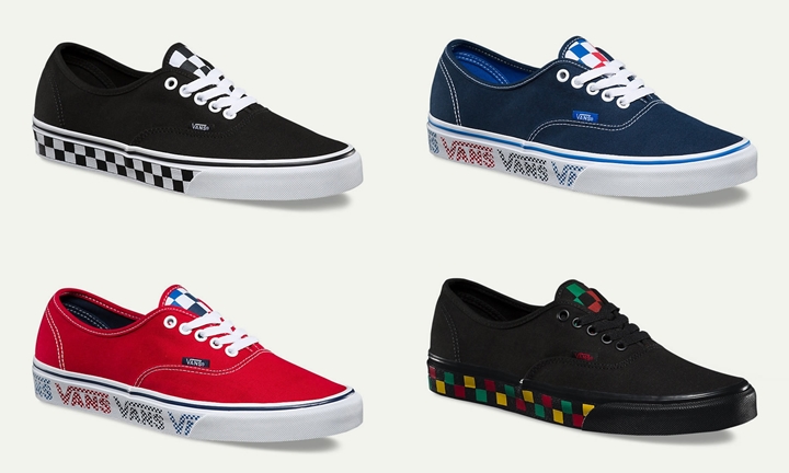 VANS AUTHENTICに“CHECKER BOARD” パターンを配したモデル「CHECKER TAPE PACK」がリリース (バンズ チェッカー テープ パック)