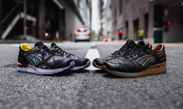 LIMITED EDT x ASICS TIGER GEL-LYTE III & V “KURO/MURASAKI” (リミテッド エディション アシックス タイガー ゲルライト 3 5 “クロ/ムラサキ”)