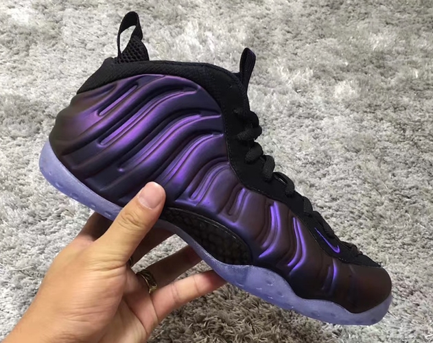 nike foamposite eggplant 2017