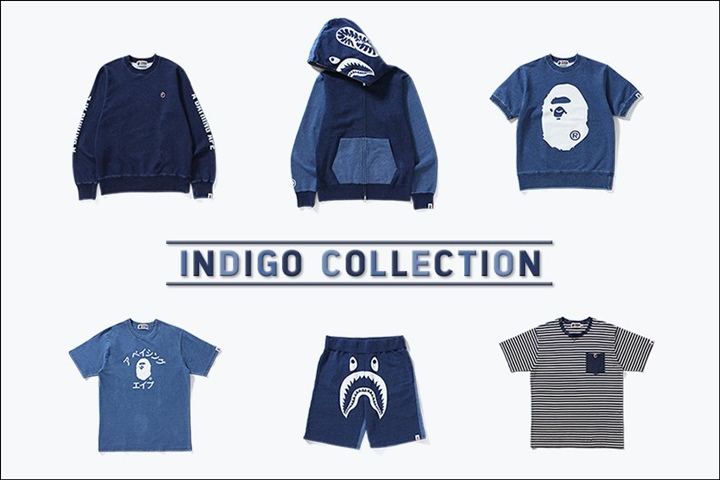 A BATHING APE “INDIGO COLLECTION” 最新作が3/25から発売！ (ア ベイシング エイプ “インディゴ コレクション”)