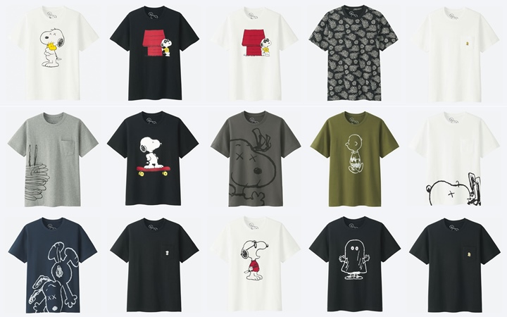 【続報】4/28発売！KAWS × UNIQLO × PEANUTS コラボはTEE以外にぬいぐるみも販売 (カウズ ユニクロ ピーナッツ)