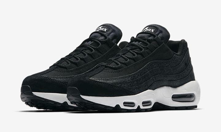 ナイキ ウィメンズ エア マックス 95 プレミアム “ブラック/ホワイト” (NIKE WMNS AIR MAX 95 PREMIUM “Black/White”) [807443-010]