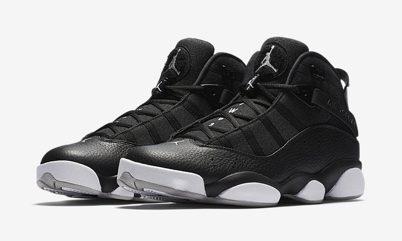 ナイキ ジョーダン シックス リングス レトロ 2017 "ブラック/ホワイト" (NIKE JORDAN SIX RINGS RETRO 2017 "Black/White") [322992-021]