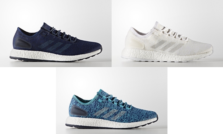 3/30発売！アディダス ピュアブースト クライマ 3カラー (adidas PUREBOOST CLIMA "Night Navy/Running White/Energy Blue") [S77191][S82098,82100]