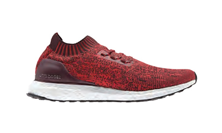 ultra boost red uncaged