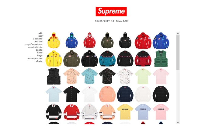 4/1発売！SUPREME (シュプリーム) × THE NORTH FACE (ザ ノースフェイス) コレクション 2017 SPRING/SUMMER & レギュラーアイテム一覧！