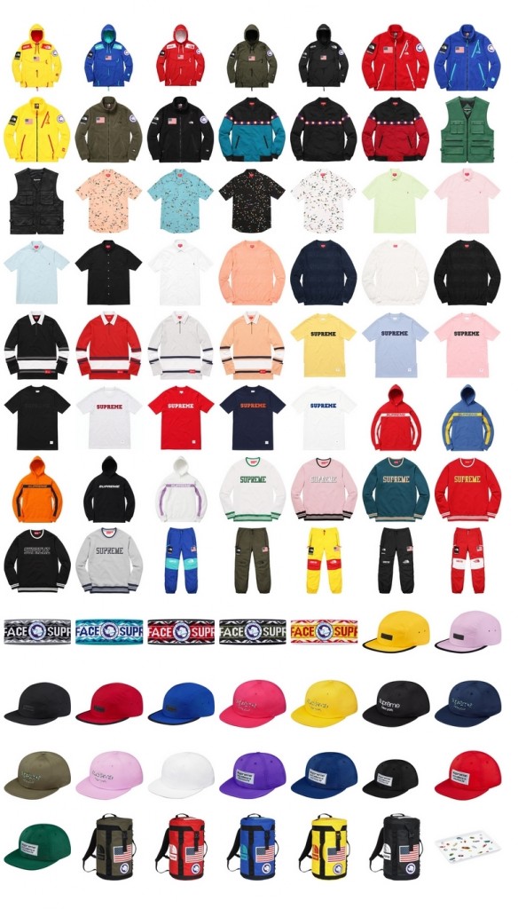 4/1発売！SUPREME (シュプリーム) × THE NORTH FACE (ザ ノースフェイス) コレクション 2017 SPRING/SUMMER & レギュラーアイテム一覧！