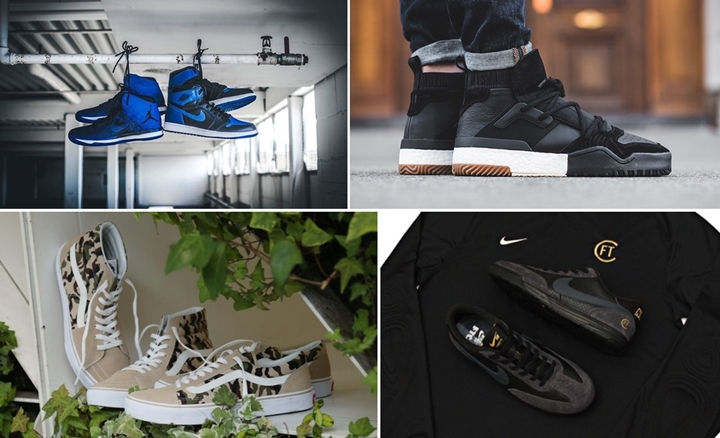 【まとめ】4/1発売の厳選スニーカー！(NIKE AIR JORDAN 1/31 RETRO HIGH OG “ROYAL”)(adidas Originals × Alexander Wang)(FTC × NIKE SB LUNAR FC)(VANS RETRO CAMOUFLAGE)他