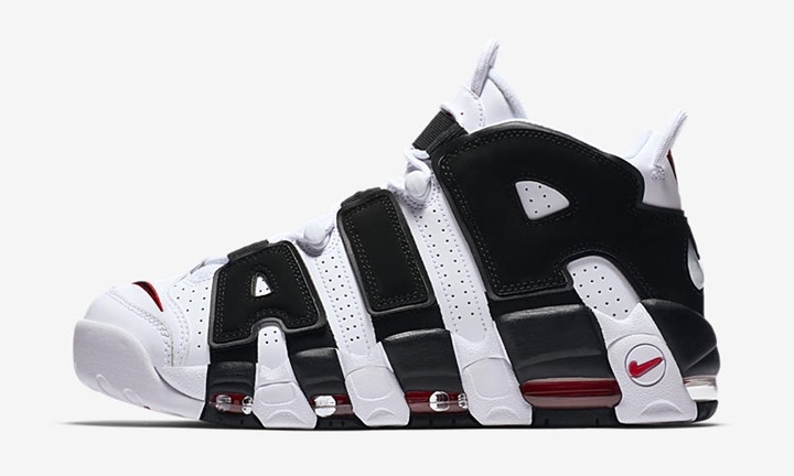 国内 2020/6/23 再発売！ナイキ エア モア アップテンポ “ホワイト/ブラック” (NIKE AIR MORE UPTEMPO “White/Black”) [414962-105]