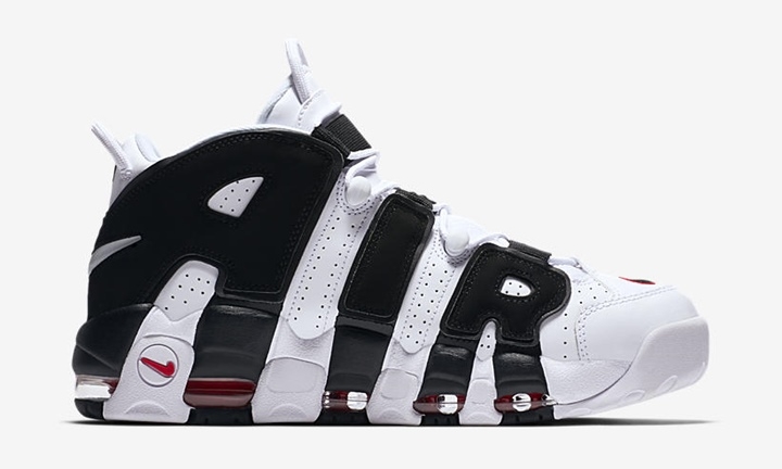 国内 2020/6/23 再発売！ナイキ エア モア アップテンポ "ホワイト/ブラック" (NIKE AIR MORE UPTEMPO