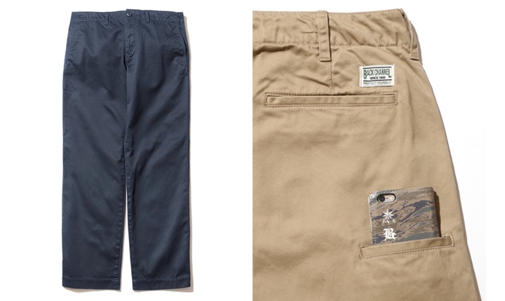 モバイルや小物が入るポケット付き！Back Channel CHINO PANTS (RELAX FIT)が展開中！ (バックチャンネル)