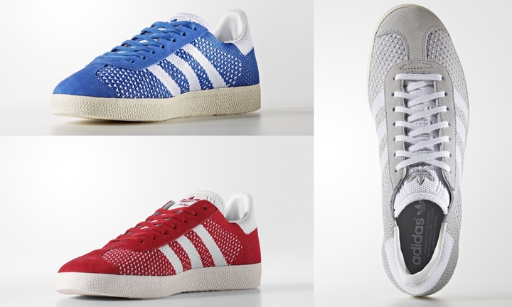 2017年 春夏モデル！adidas Originals GAZELLE PRIMEKNIT 3カラー (アディダス オリジナルス ガゼル プライムニット 2017 SPRING/SUMMER) [BB2751][BB5246,7]