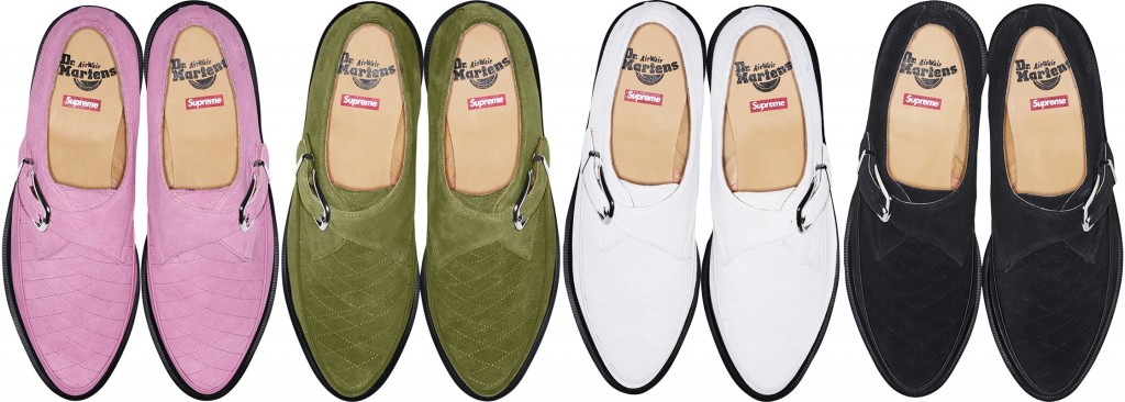 【速報】シュプリーム (SUPREME) × ドクターマーチン (Dr. Martens) 2017 S/S “Rousden Creeper”が4/8発売！