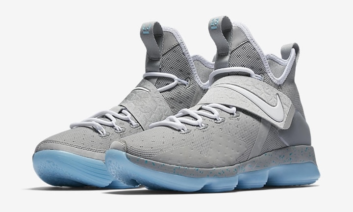 【オフィシャルイメージ】ナイキ レブロン 14 “マット シルバー/ホワイト グロー” (NIKE LEBRON XIV “Matte Silver/White Glow​”) [852405-005]