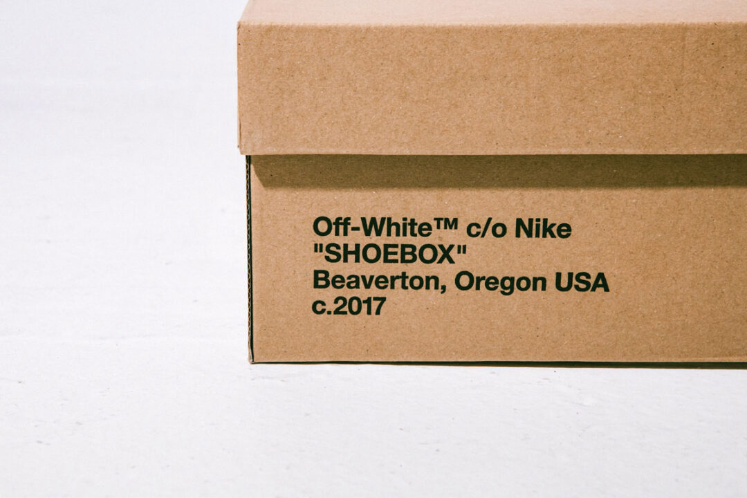 jordan off white box