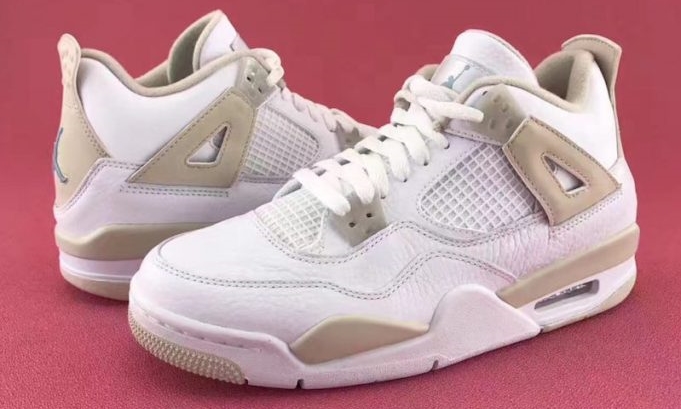 2017年 夏秋発売予定！ナイキ ウィメンズ エア ジョーダン 4 GS “リネン” (NIKE WMNS AIR JORDAN 4 GS “Linen”) [487724-118]