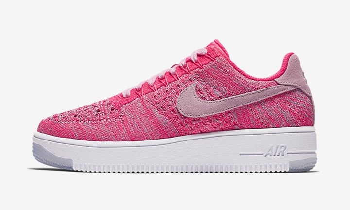 ナイキ ウィメンズ エア フォース 1 フライニット ロー “プリズム ピンク” (NIKE WMNS AIR FORCE 1 FLYKNIT LOW “Prism Pink”) [820256-601]