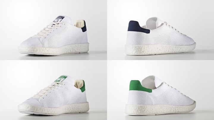 4月発売！adidas Originals STAN SMITH BOOST PRIMEKNIT {PK} 2カラー (アディダス オリジナルス スタンスミス ブースト プライムニット) [BB0012,0013]