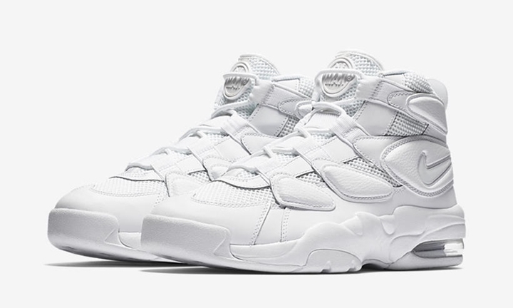 【オフィシャルイメージ】5/1発売！ナイキ エア マックス 2 アップテンポ QS “トリプル ホワイト” (NIKE AIR MAX 2 UPTEMPO QS “Triple White”) [922934-100]